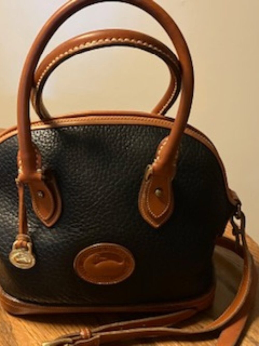 Vintage Large Norfolk Dooney & Bourke Satchel